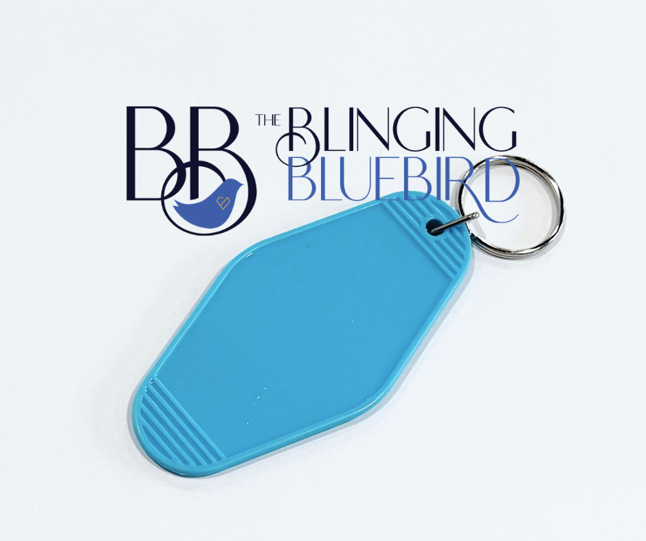Retro Motel Keychain Blanks