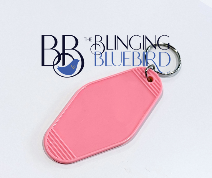 Retro Motel Keychain Blanks