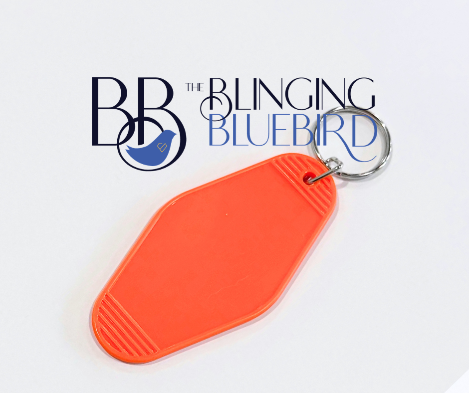 Retro Motel Keychain Blanks