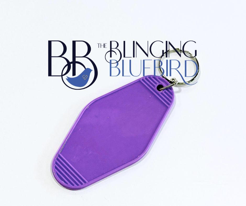 Retro Motel Keychain Blanks
