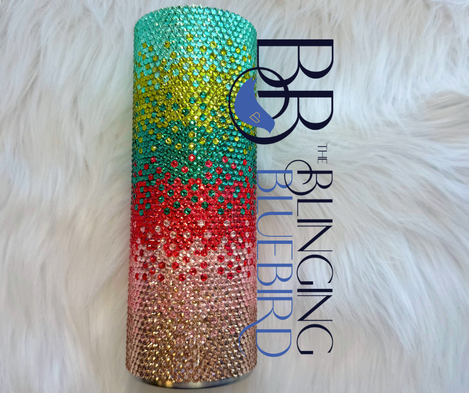 Ombré (6 color) Pattern - SS16/20oz Straight Tumbler