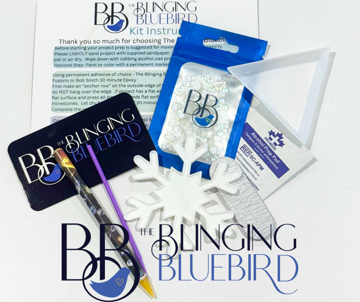 Snowflake Brooch Kit