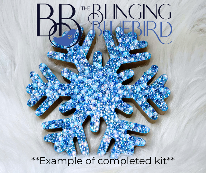 Snowflake Wooden Decor Kit