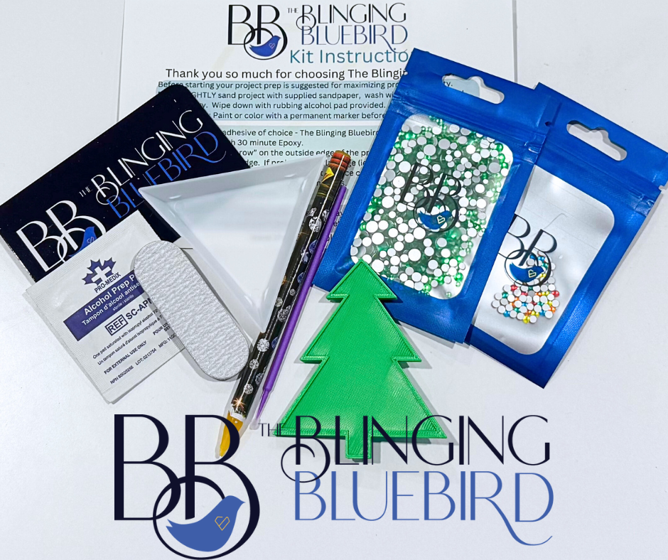 Christmas Tree Brooch Kit