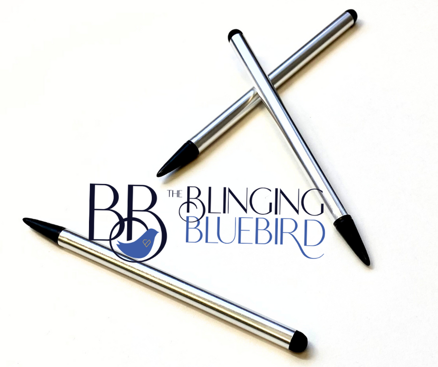 Rhinestone Hoodie Strings - Sapphire – The Blinging Bluebird