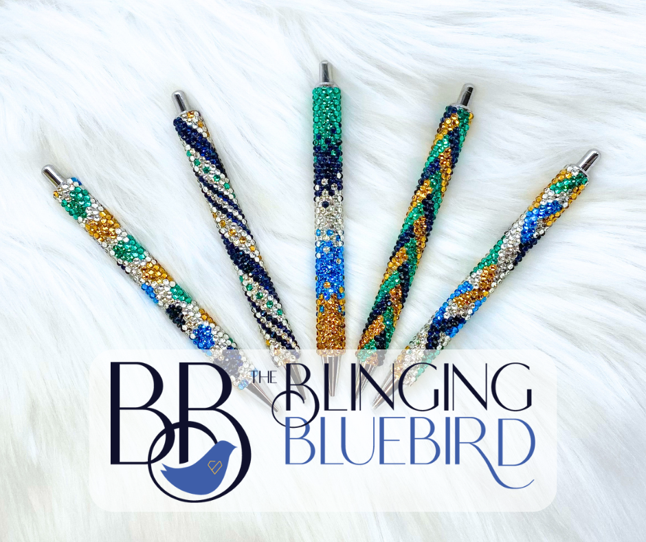 Metal Pen Patterns The Minis Stainless Steel Pen Patterns – The Blinging Bluebird