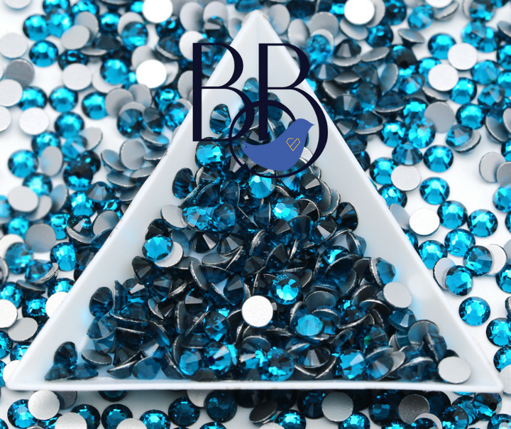 Blue Zircon Rhinestones