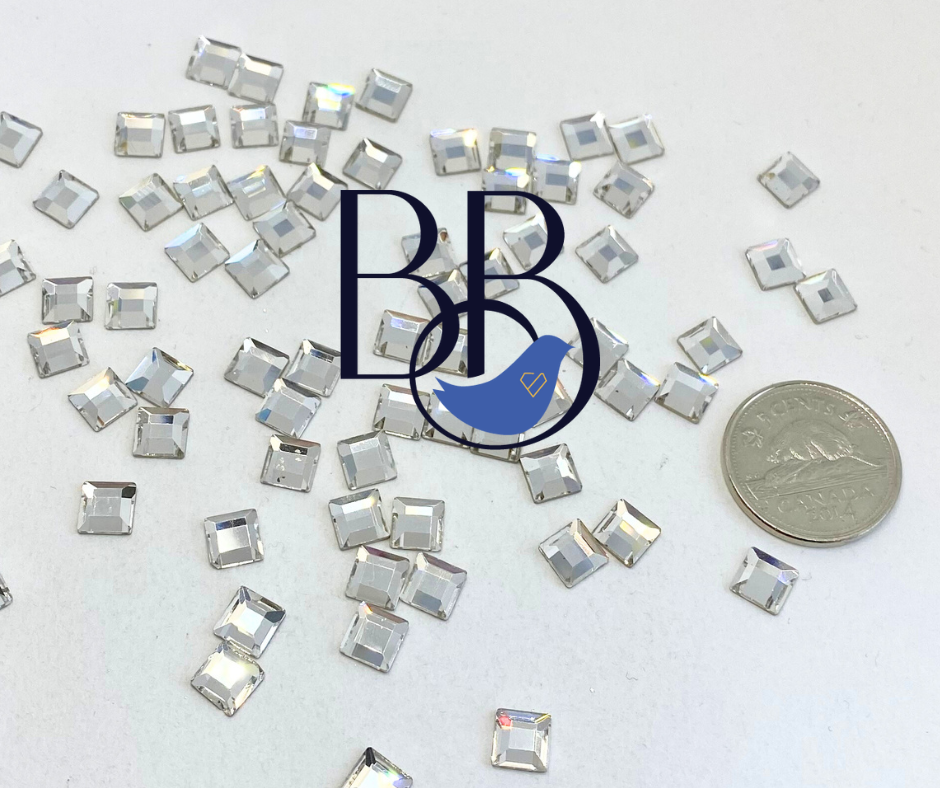 Square Rhinestone Pattern BULK Square Rhinestones – The Blinging Bluebird