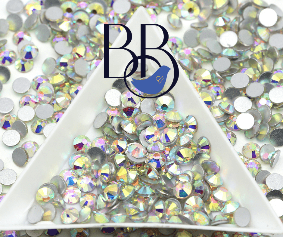 Ab Rhinestones BULK Crystal AB Rhinestones – The Blinging Bluebird