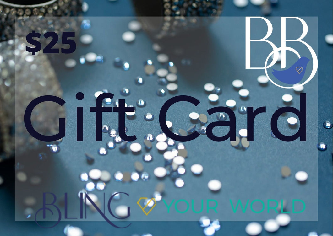 The Blinging Bluebird Gift Card