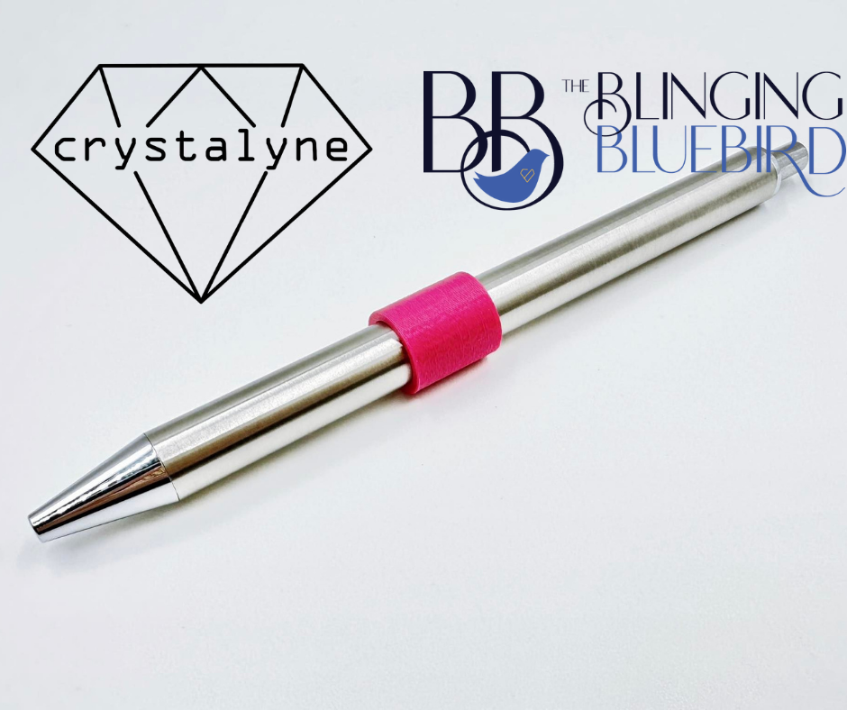 Crystalyne Honeycomber for Stainless Steel Pen Blank