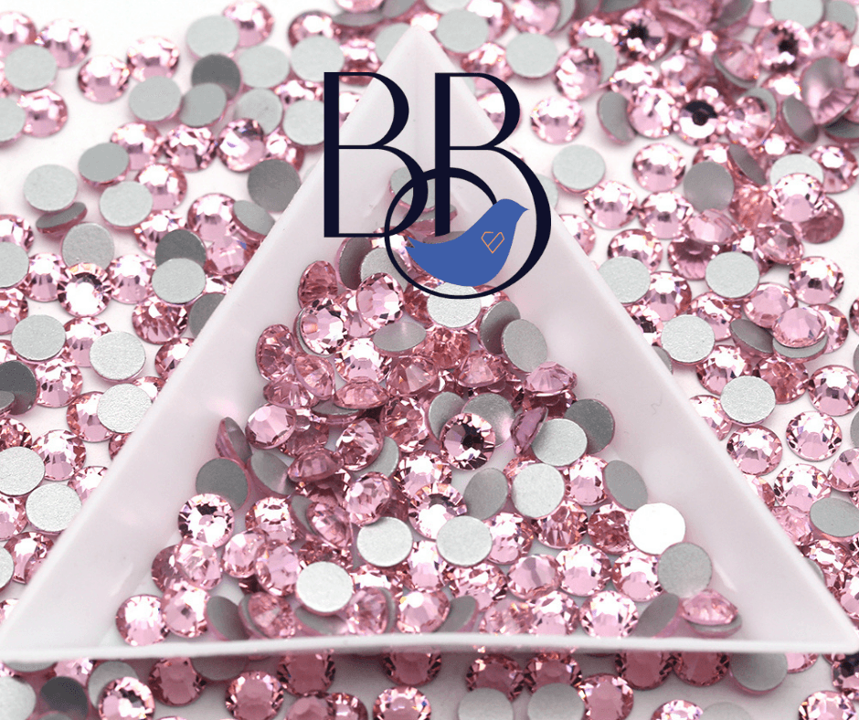 Light Rose Rhinestones – The Blinging Bluebird