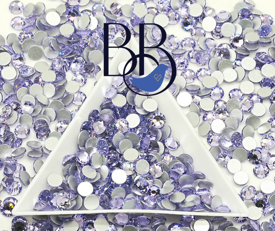 Light Violet Rhinestones – The Blinging Bluebird