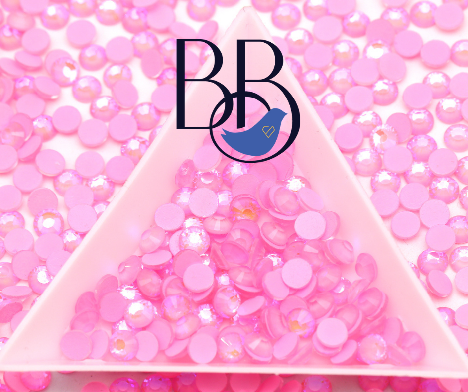 Luminous Pink Rhinestones (Glow In The Dark)