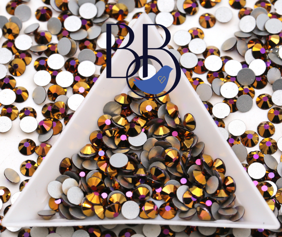 Magic Gold Rhinestones