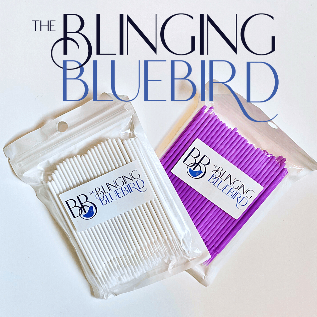 Micro Glue Applicators - The Blinging Bluebird