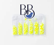 Load image into Gallery viewer, Neon Citrine Rhinestone Multipack - The Blinging Bluebird

