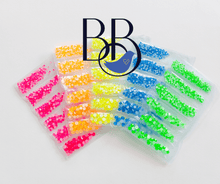 Charger l&#39;image dans la galerie, Neon Light Orange Rhinestone Multipack - The Blinging Bluebird
