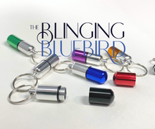 Load image into Gallery viewer, Mini Pill Keychain Blank
