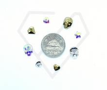 Load image into Gallery viewer, Crystal Aurum/Gold Skull
