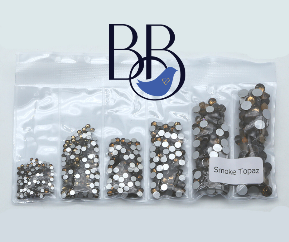 Smoked Topaz Rhinestone Multi-Size Pack