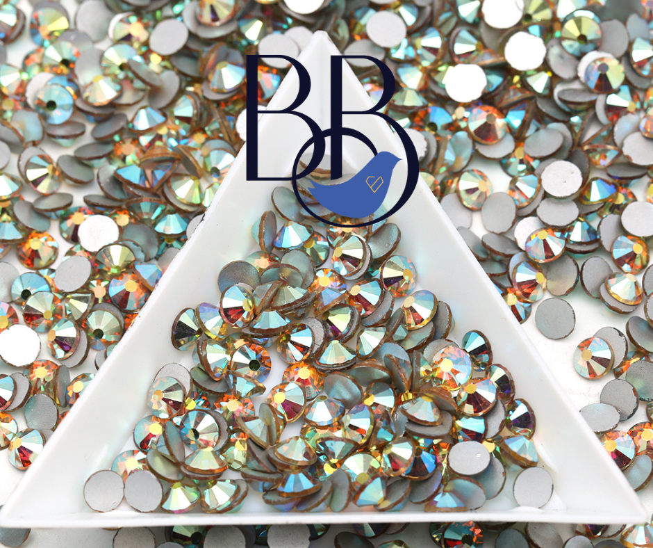 Sunset Rhinestones – The Blinging Bluebird
