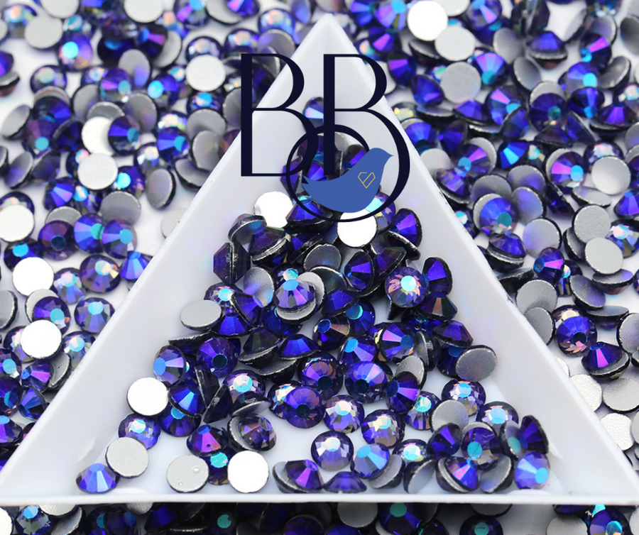Air Violet Flatback Crystal Rhinestones – The Glitzy Bluebonnet