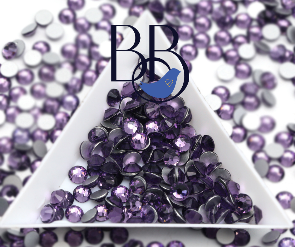 Tanzanite Rhinestones – The Blinging Bluebird