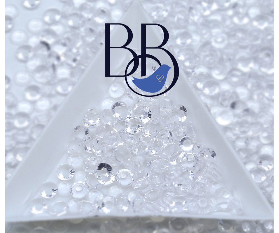 BULK Transparent AB Rhinestones – The Blinging Bluebird